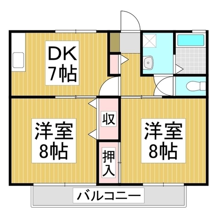 CASAシグロ21102の間取り