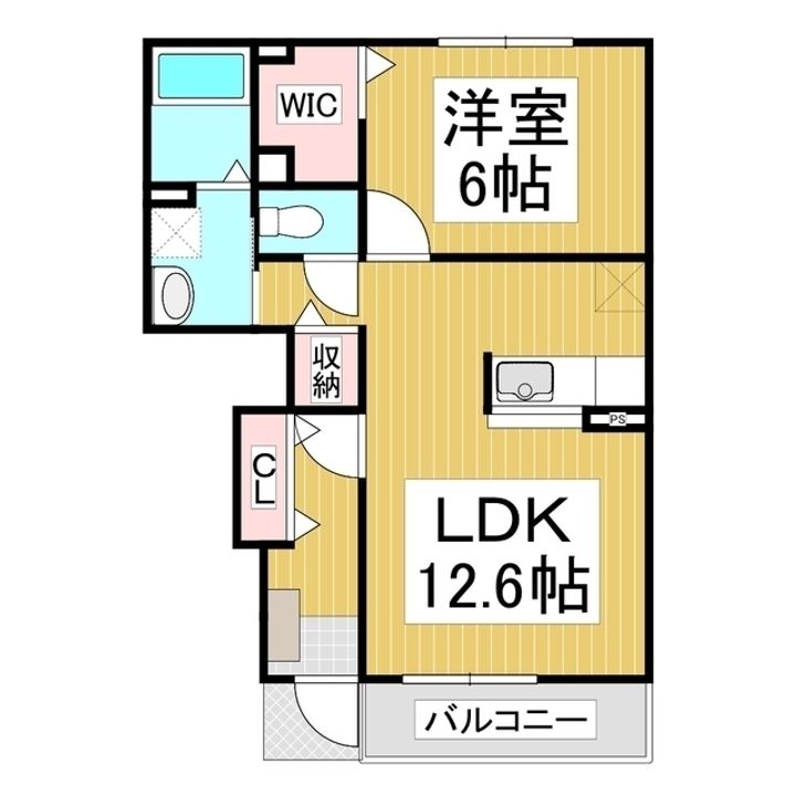 アプト・ブリーズ102の間取り