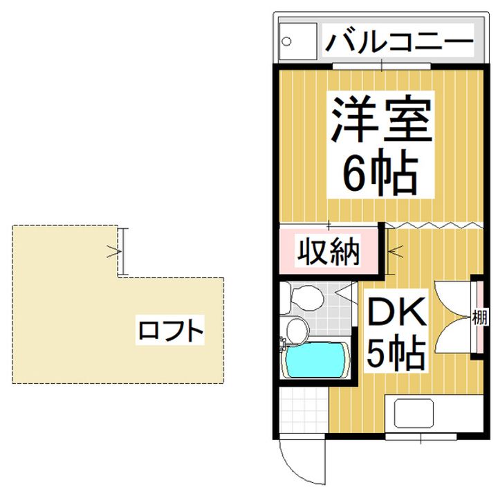 ハイツnの間取り