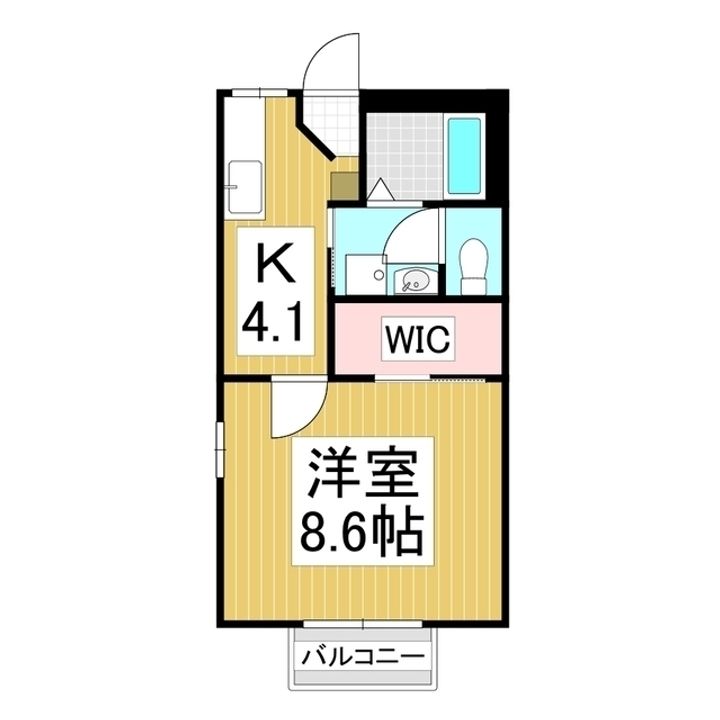 ディアス ファーストAの間取り