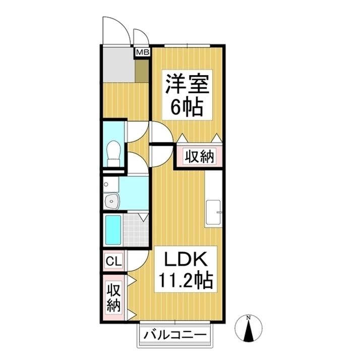HopeHill新田の間取り