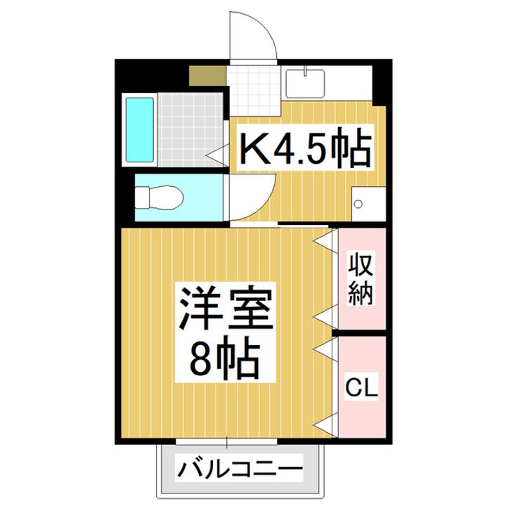 Toscana102の間取り
