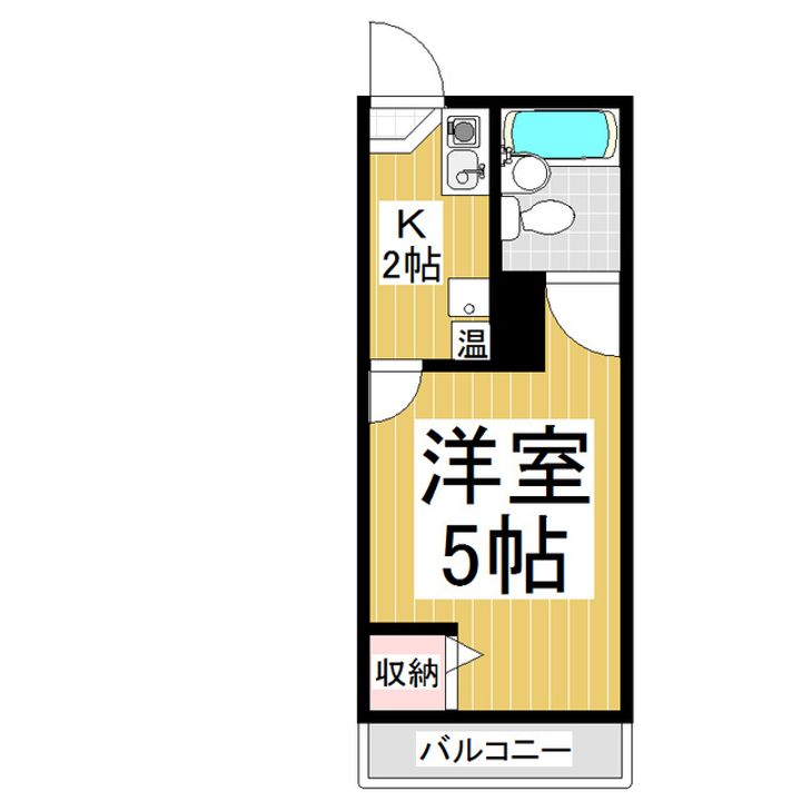 メゾンやまぶき302の間取り