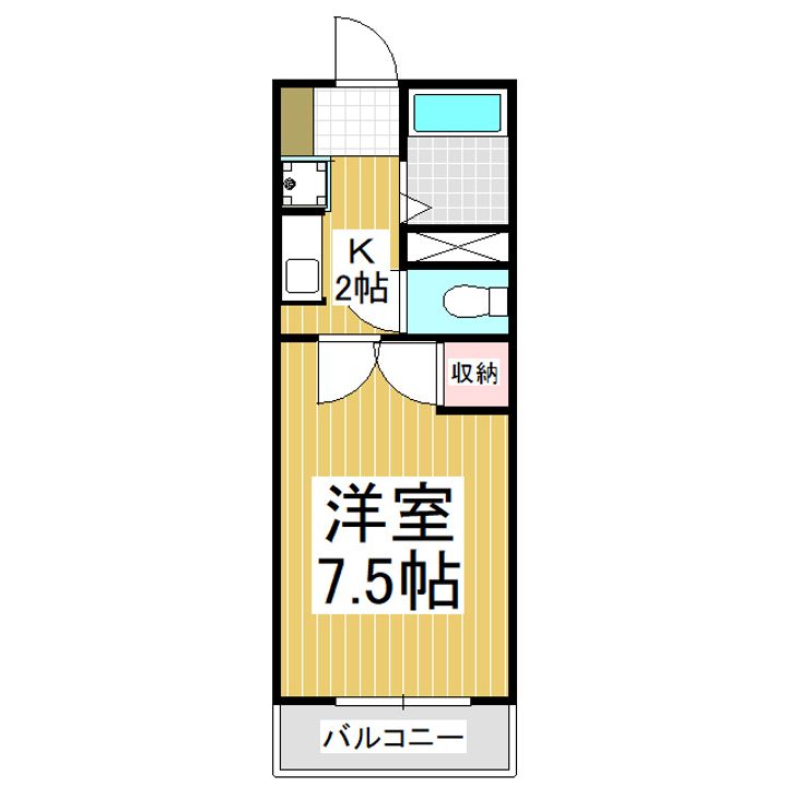 ハミング伊那302の間取り