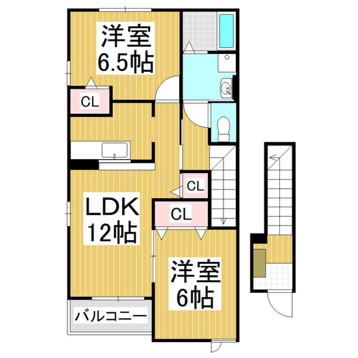 ブライト・ヒルサイドⅣの間取り