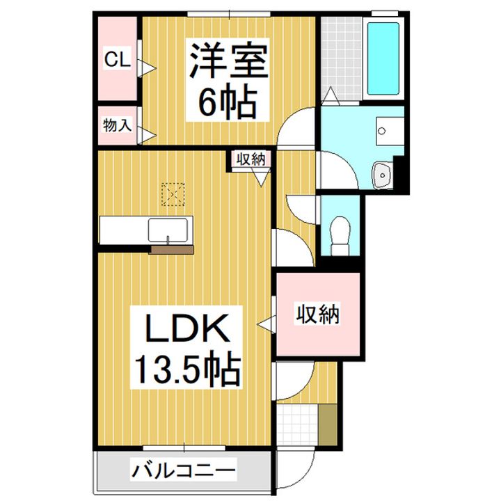 グレイス中氷鉋の間取り