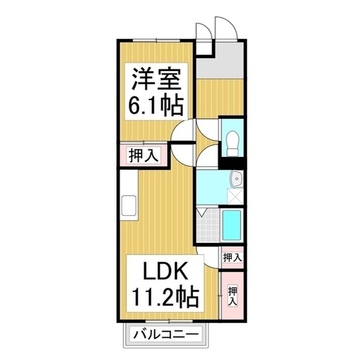 サープラスブライト202の間取り