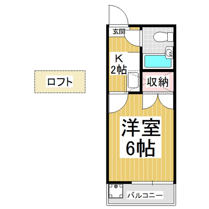 プレリ212の間取り