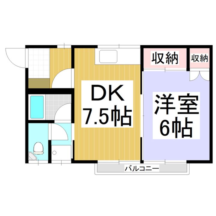 ツルコーポ6の間取り