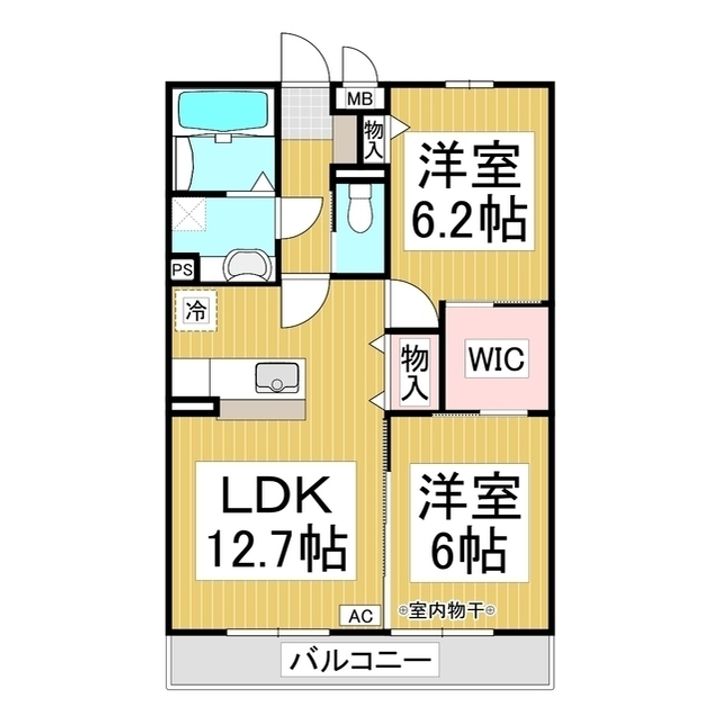 ノルテ バジェの間取り