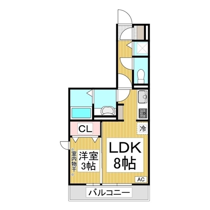 ベルクレールの間取り