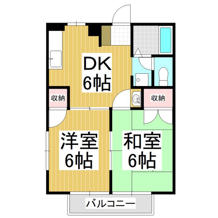 トラッド森口の間取り