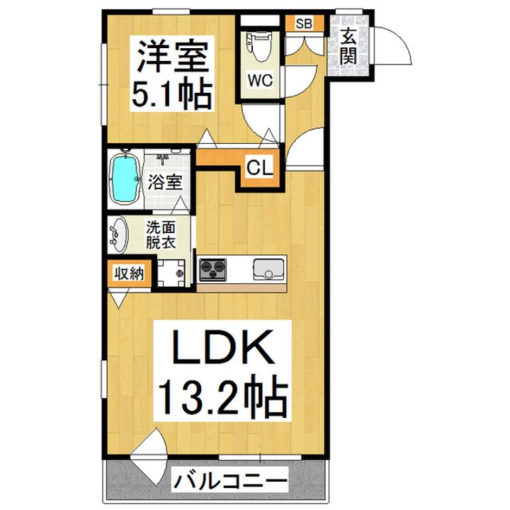 プレザントコートの間取り