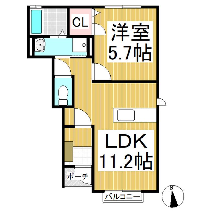 Ares102の間取り