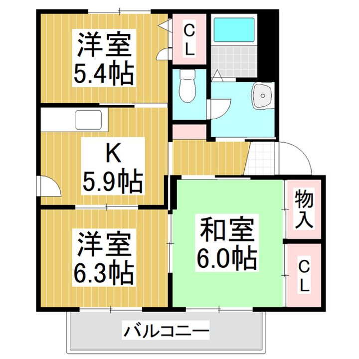 ロベリアの間取り