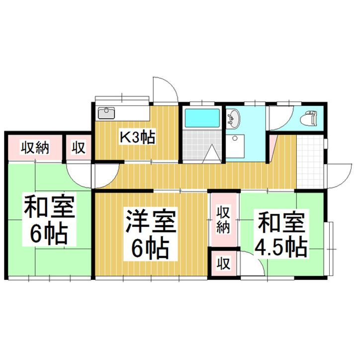 長野県松本市岡田下岡田(一戸建)の賃貸物件中の間取り