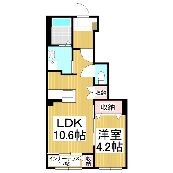 トレアティック島内103の間取り