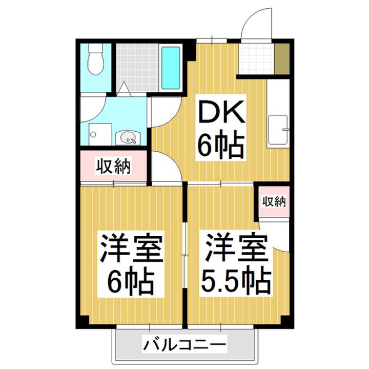 プティカーサの間取り