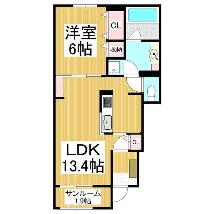 トレントットⅡの間取り