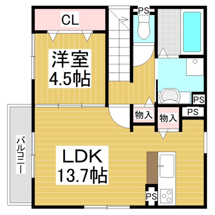 PinLivre201の間取り