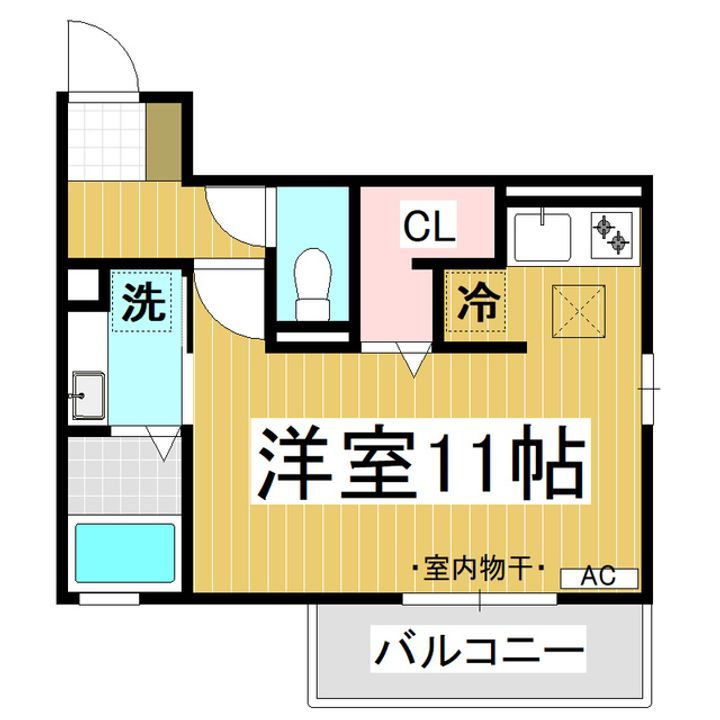 グランスクエア Ⅰ番館102の間取り