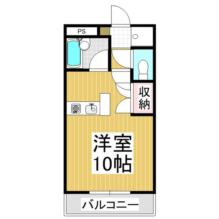 メゾンPax301の間取り