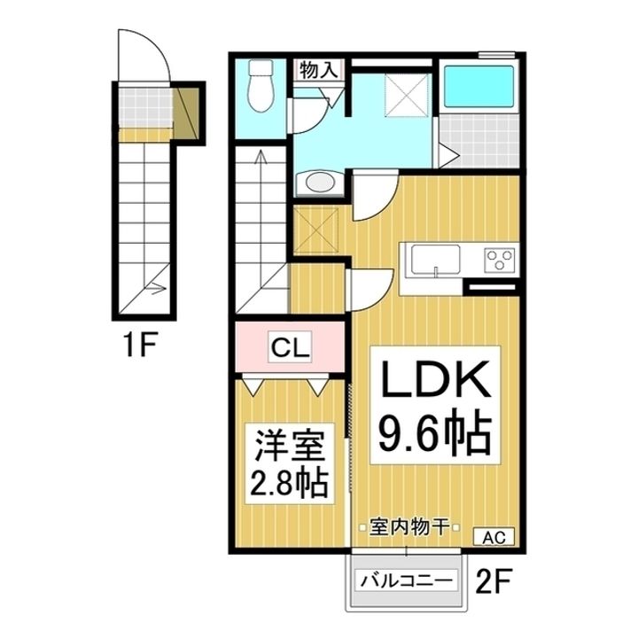 The海津の間取り