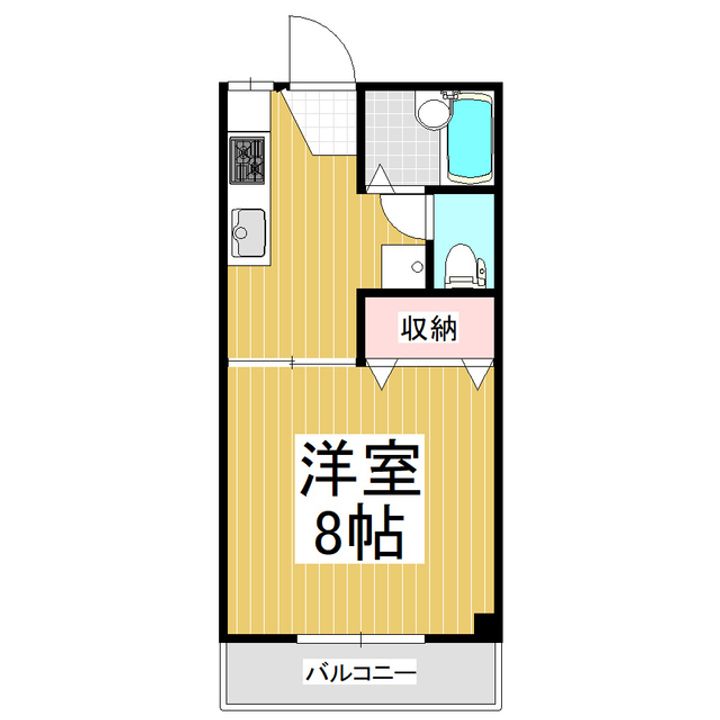 アローハイツ3の間取り