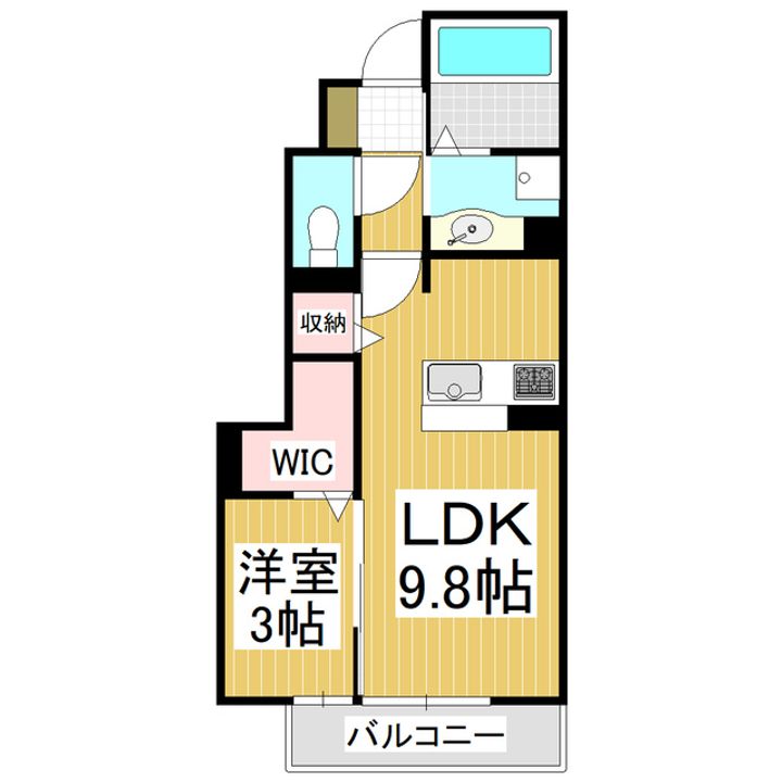 GRAND D-ROOM中条の間取り