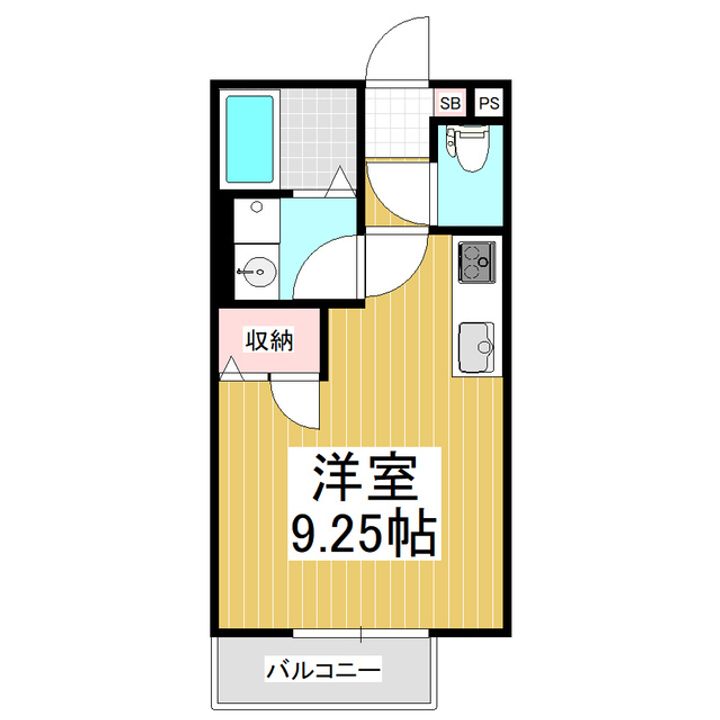 Shiohara Heights101の間取り