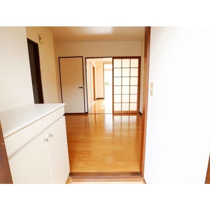 エルディムモモ101の玄関