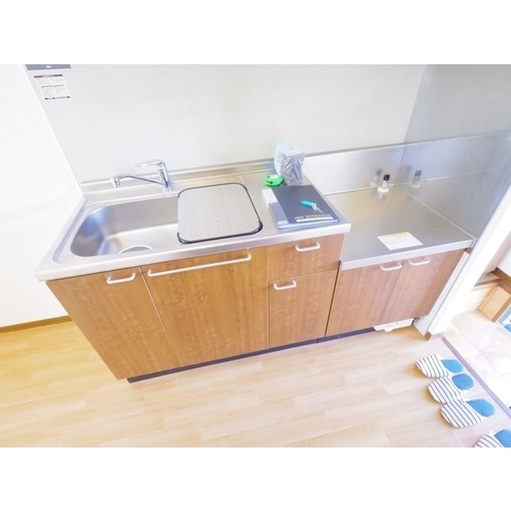 コーポサツキC棟のキッチン