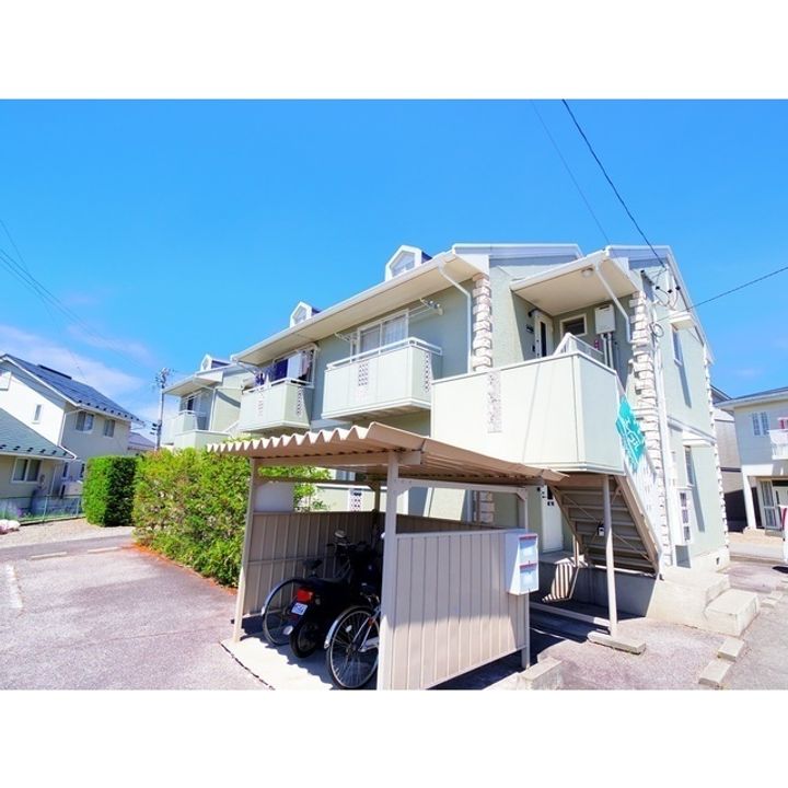 クレスト樹林 B棟103の外観