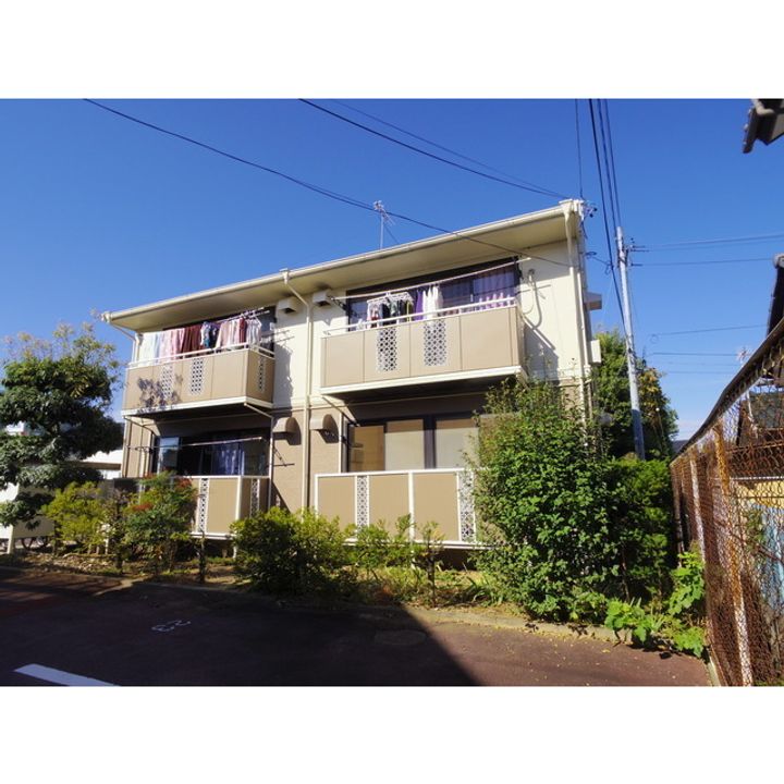 シャルム若里 C棟110の外観