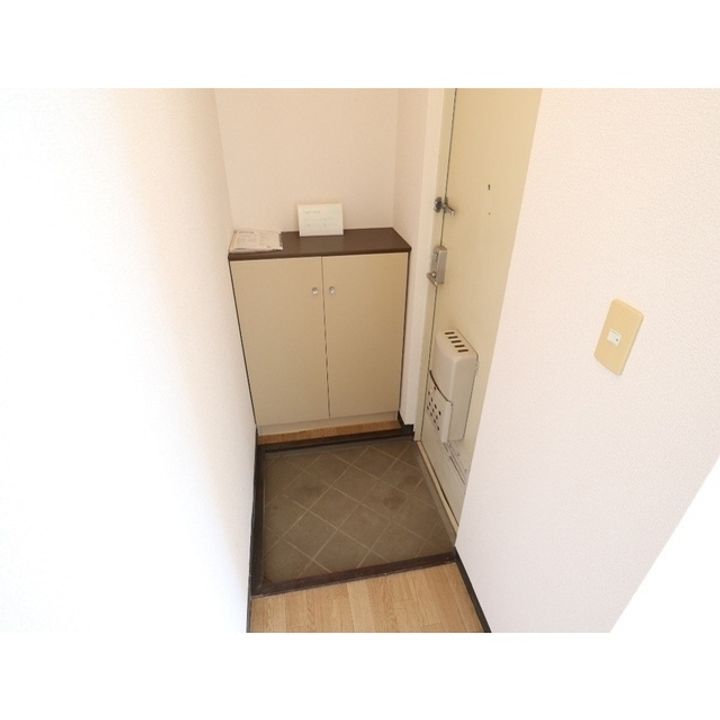 ハイツエコー102の玄関