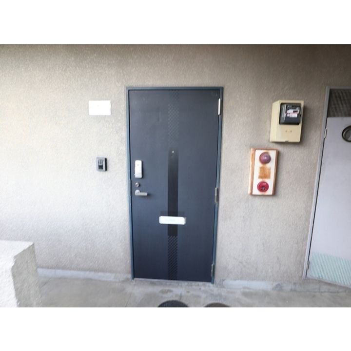 クイーンディオールマンション102の玄関