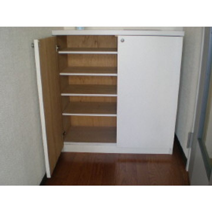 ファインパレス B202の玄関