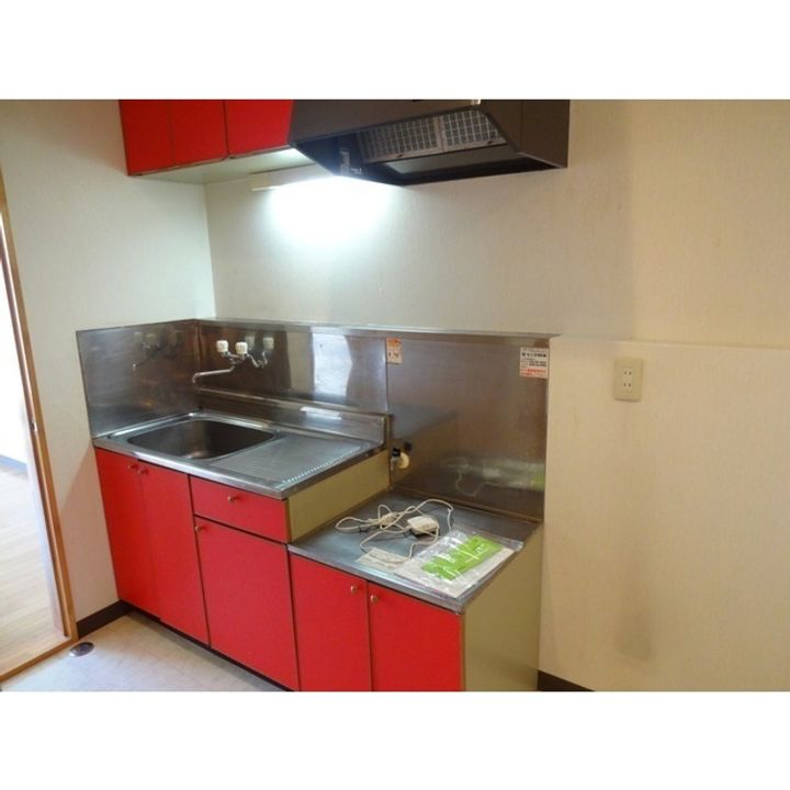 ジュリアス踏入B棟402のキッチン
