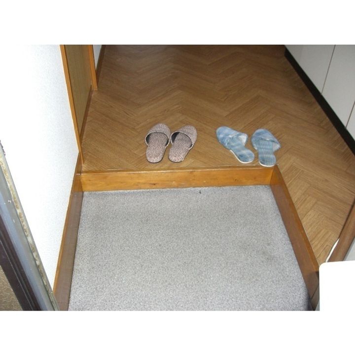 コーポ池田101の玄関