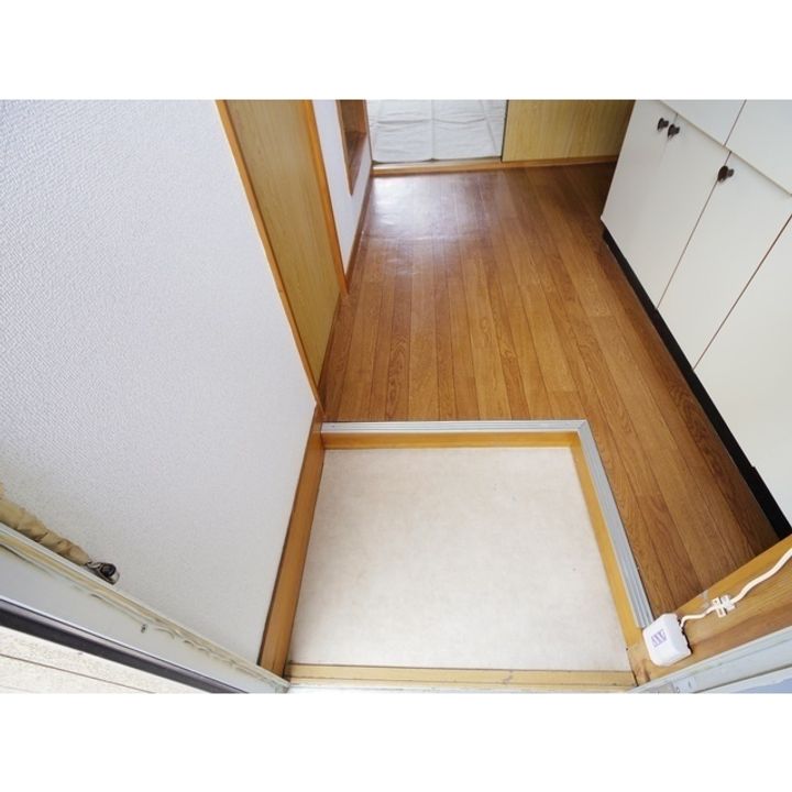 コーポ池田101の玄関