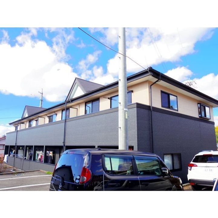 ハーベスト殿城A棟102の外観