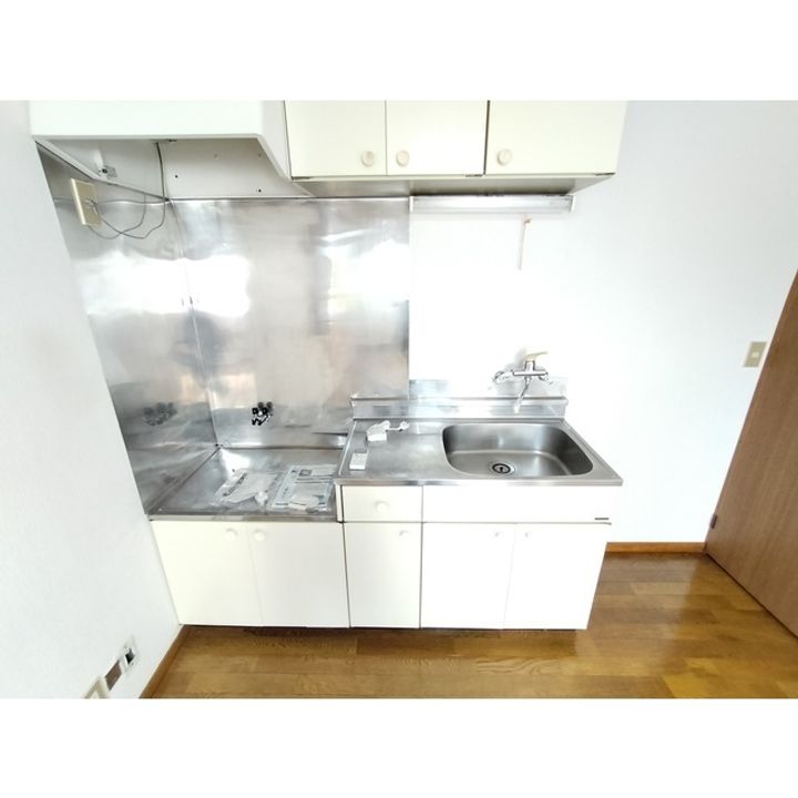 長野県上田市生田の賃貸アパートのキッチン