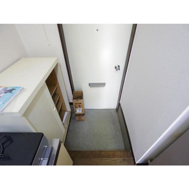 ハイツすいとぴい2Cの玄関