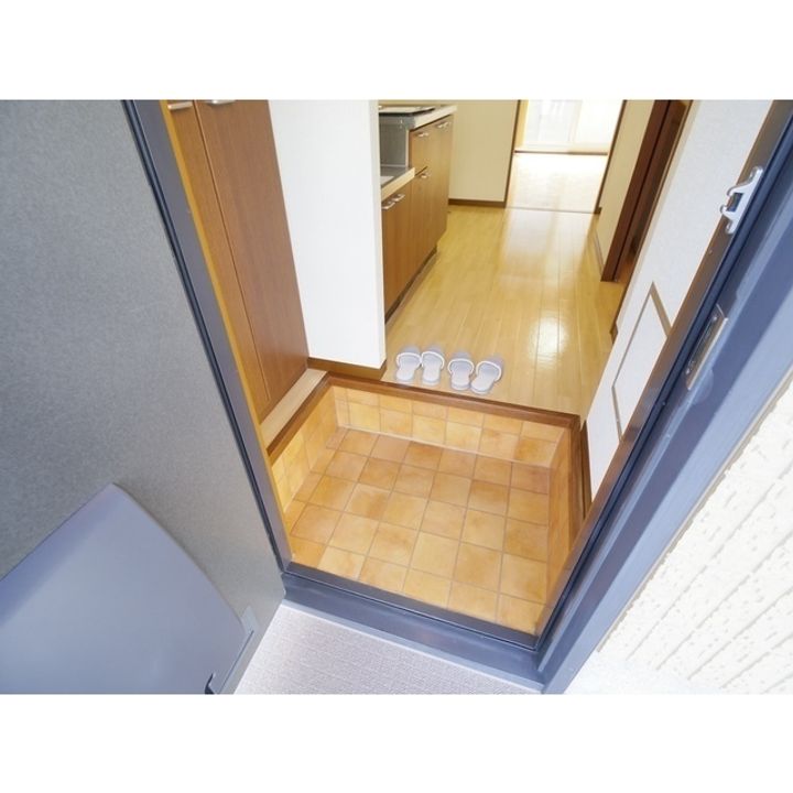 サニーコート井川城 Aの玄関