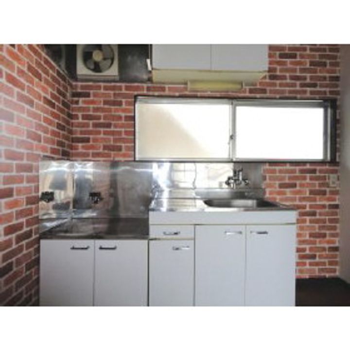 スカイハイツA102のキッチン