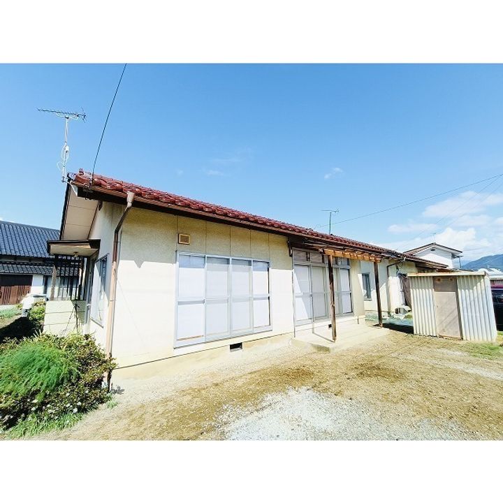 長野県長野市大豆島(一戸建)の賃貸物件の外観