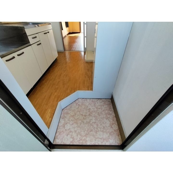 イーストタウン青山201の玄関