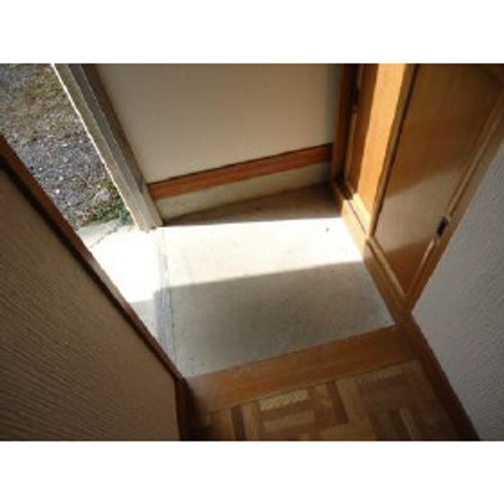 コーポ蘭ABA-2の玄関