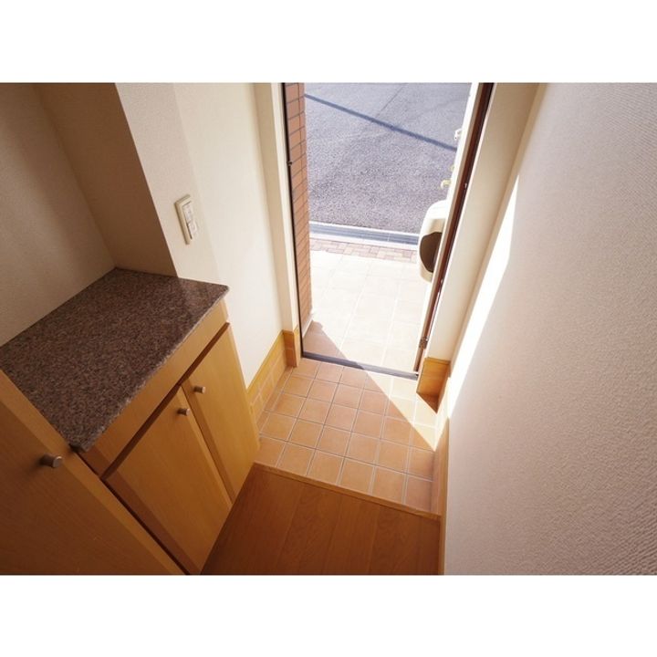 カーサ ベルデ こくやの玄関