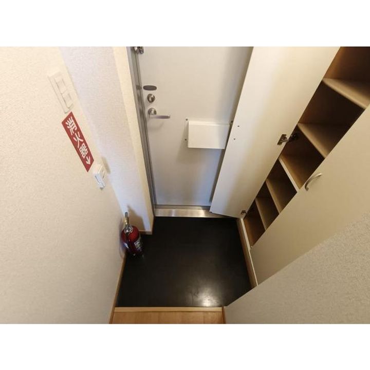 レオパレスSUMIYOSHI205の玄関